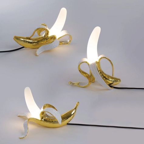 'banana lamp-louie' Gold – Image 2