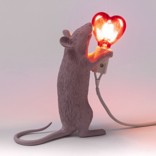 Lampe Mouse Sitting Coeur – Image 2