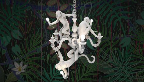 Suspension Monkey Chandelier / Lustre – Image 7